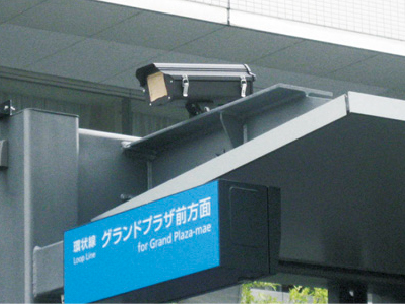 軌道監視カメラ