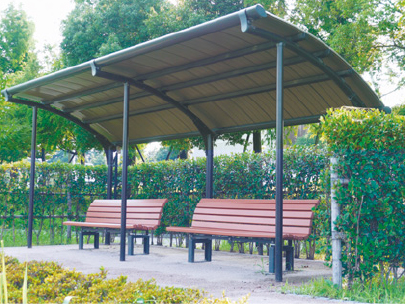 ベンチシェルター